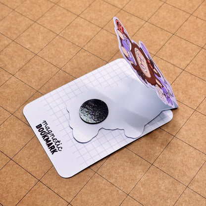 Spooky Labubu | Magnetic Bookmark - Stickiply