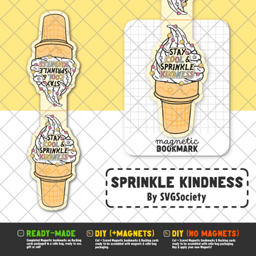 Sprinkle Kindness | Magnetic Bookmark