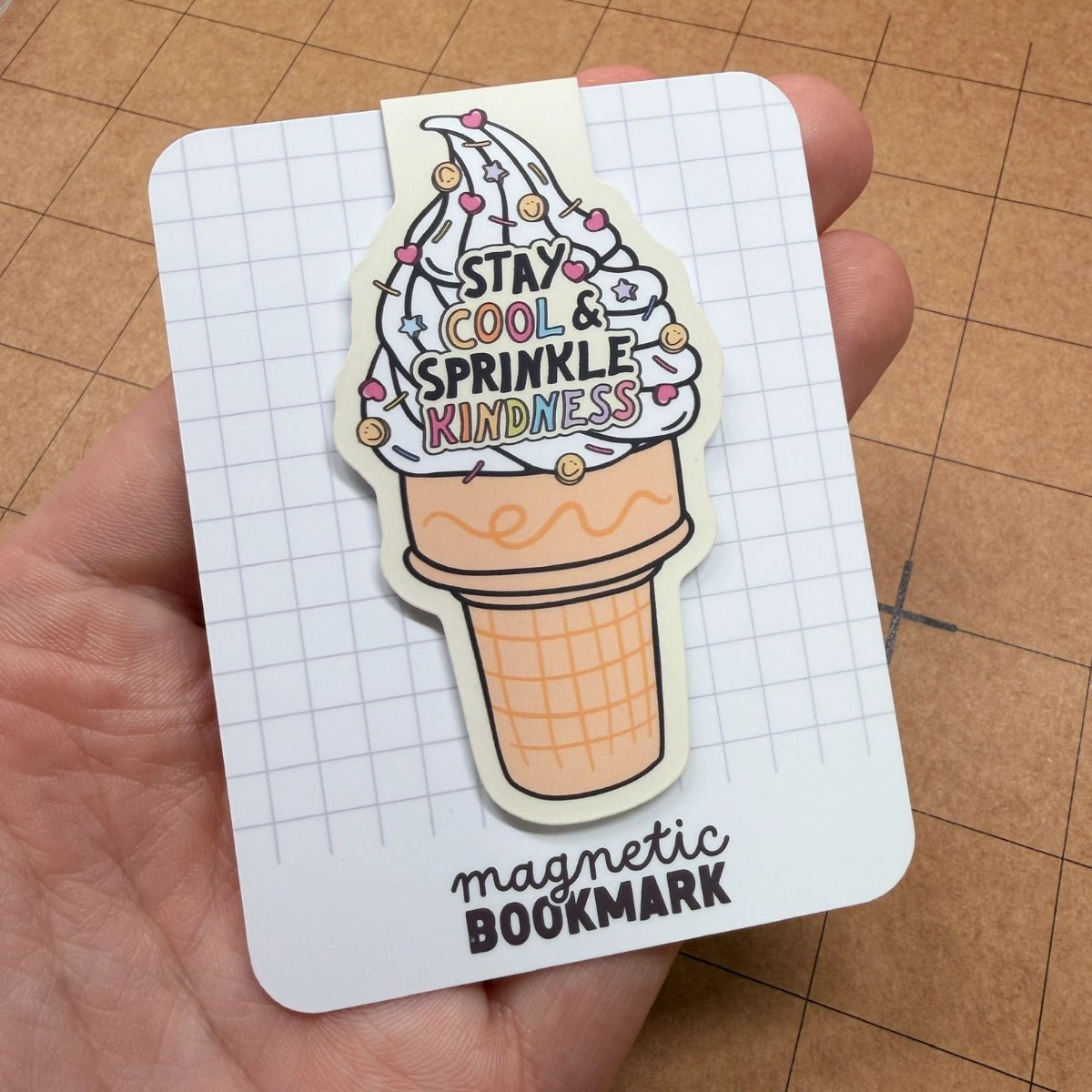 Sprinkle Kindness | Magnetic Bookmark - Stickiply
