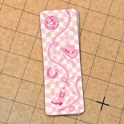 Western Disco Cowgirl | Bookmark - Stickiply