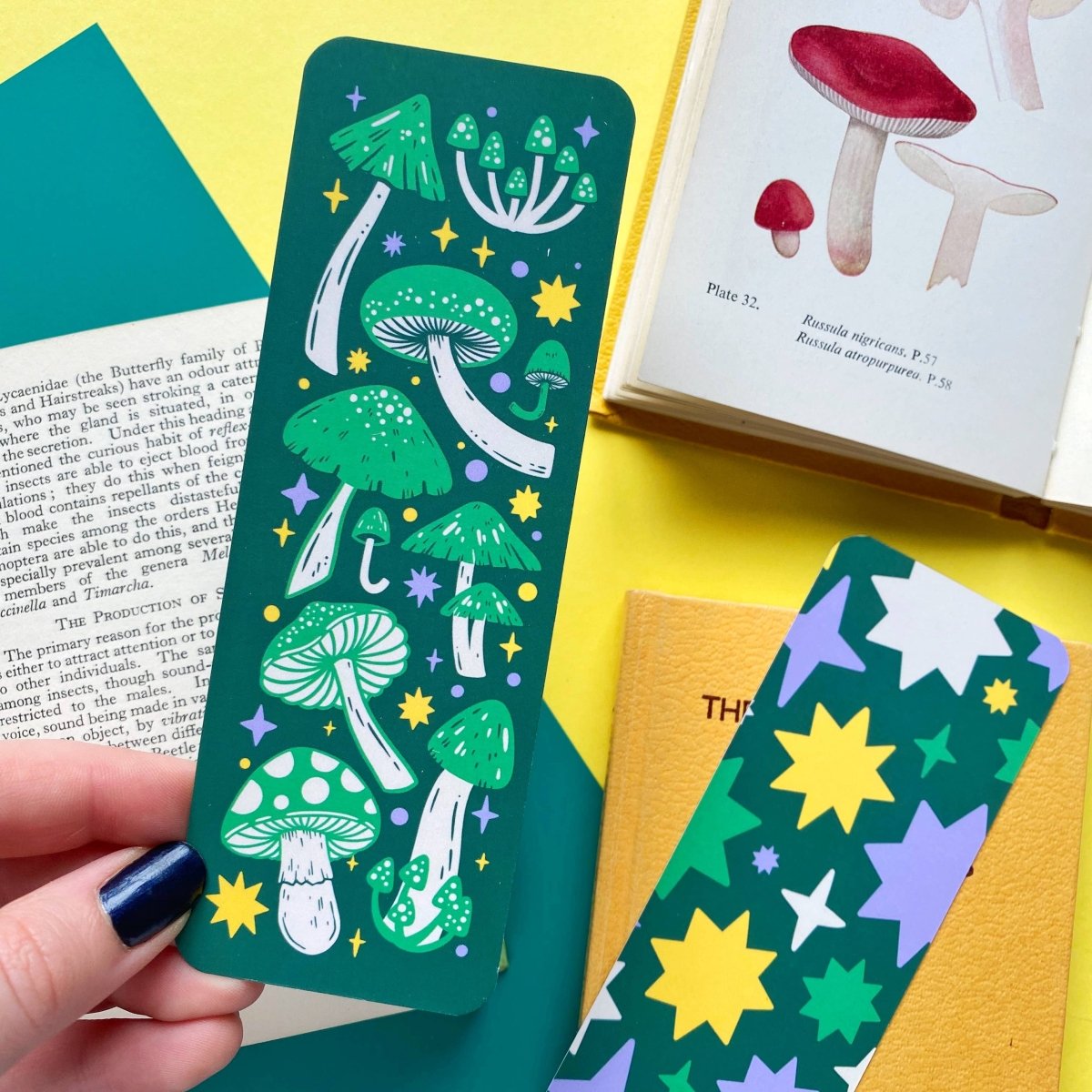 Whimsical Mushroom | Bookmark - Stickiply