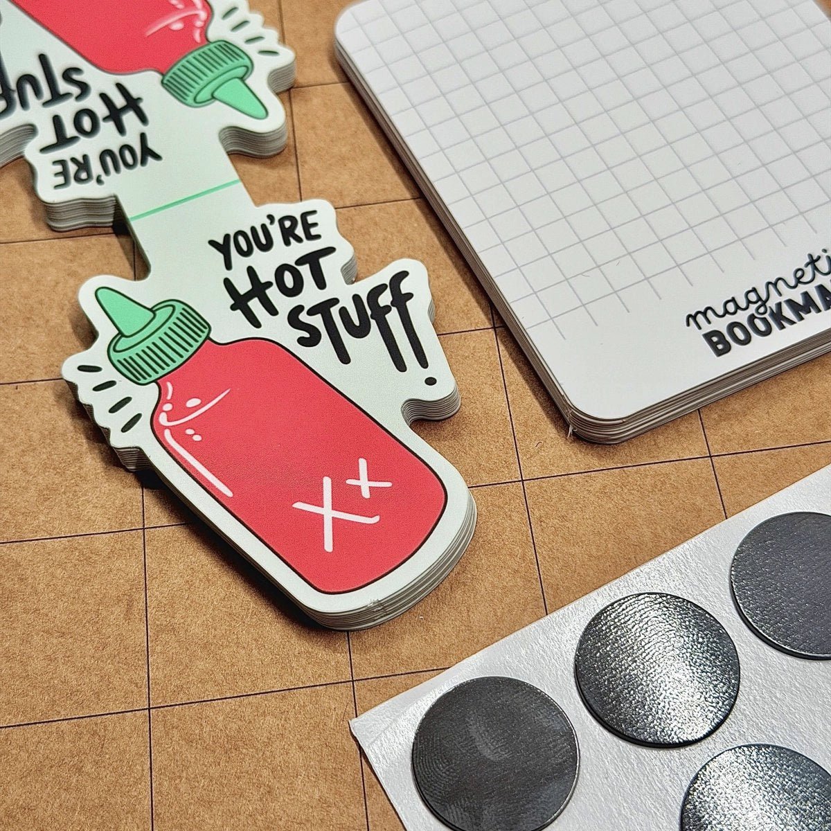 You're Hot Stuff | Magnetic Bookmark - Stickiply